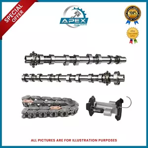 CITROEN BERLINGO 1.5 HDI 16V INLET & EXHAUST CAMSHAFT WITH 8MM CHAIN KIT DV5RE - Picture 1 of 4