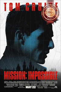 MISSION: IMPOSSIBLE 1996 90s ORIGINAL OFFICIAL CINEMA MOVIE PRINT PREMIUM POSTER - Bild 1 von 6