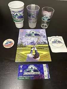 1998 MLB ALL-STAR GAME Full Ticket, Program and More - Derek Jeter ASG Debut - Picture 1 of 4