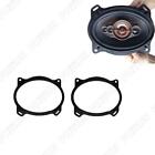 Pair 6" x 9" Oval Rear Speakers Adapters For Toyota Camry Corolla Solara Yaris