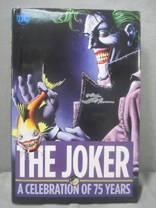 Libro THE JOKER A Celebration of 75 Years HC FIRMADO POR NEAL ADAMS tapa dura - Imagen 1 de 5