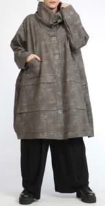PLUS SIZE MINK 2 POCKETS UNLINED BALLOON WARM JACKET/COAT Size 24-26 - Picture 1 of 5
