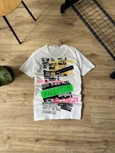 Dsquared2 Printed Zip T Shirt Men's Size L - Picture 1 of 6
