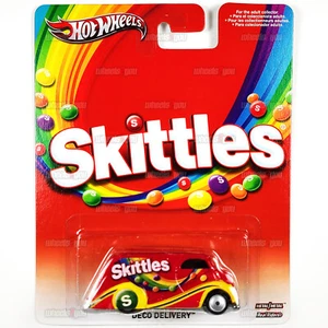 2014 Hot Wheels DECO DELIVERY Skittles- Mars Candy- Pop Culture REAL RIDERS 1:64 - Picture 1 of 2