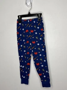 Disney Store Sports Pajama Pants Boys Size 4 Blue Sleep Wear - Picture 1 of 4