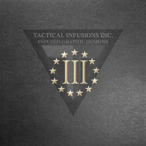 Kydex Infused 3% Stars Print  Black Out  Approx 11 7/8"x7 7/8"   - Picture 1 of 1