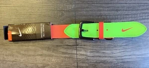 Nike Baseball 2.0 Adult Neon Baseball Softball Belt Adjustable OSFM Orange - Picture 1 of 6