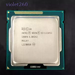 Intel Xeon E3-1230 V2 LGA1155 CPU Processor 3.3GHz Quad-Core 8M 69W - Picture 1 of 1