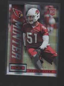 KEVIN MINTER 2013 PANINI ROOKIES & STARS LONGEVITY BLACK ROOKIE CARD #153 /10 - Picture 1 of 1