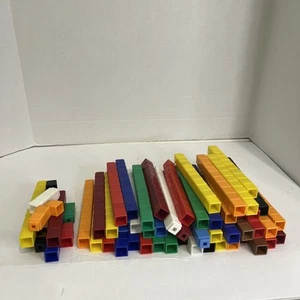 Unifix Connecting Snap Cube, Grades K - 7, Pack of 500+ Cubes Lot - Picture 1 of 4