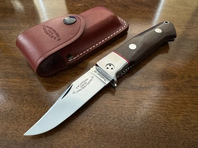 Lone Wolf складной нож 154 см лезвие Micarta ручки без любви дизайн сделано в Италии - Изображение 1 из 4