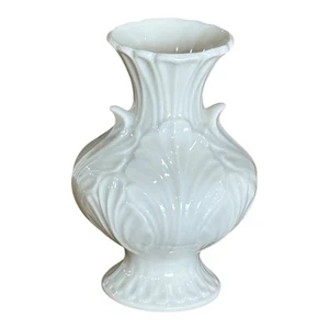 Vaso Lenox Elfin 4,5" Bud avorio con bordo oro - Foto 1 di 2