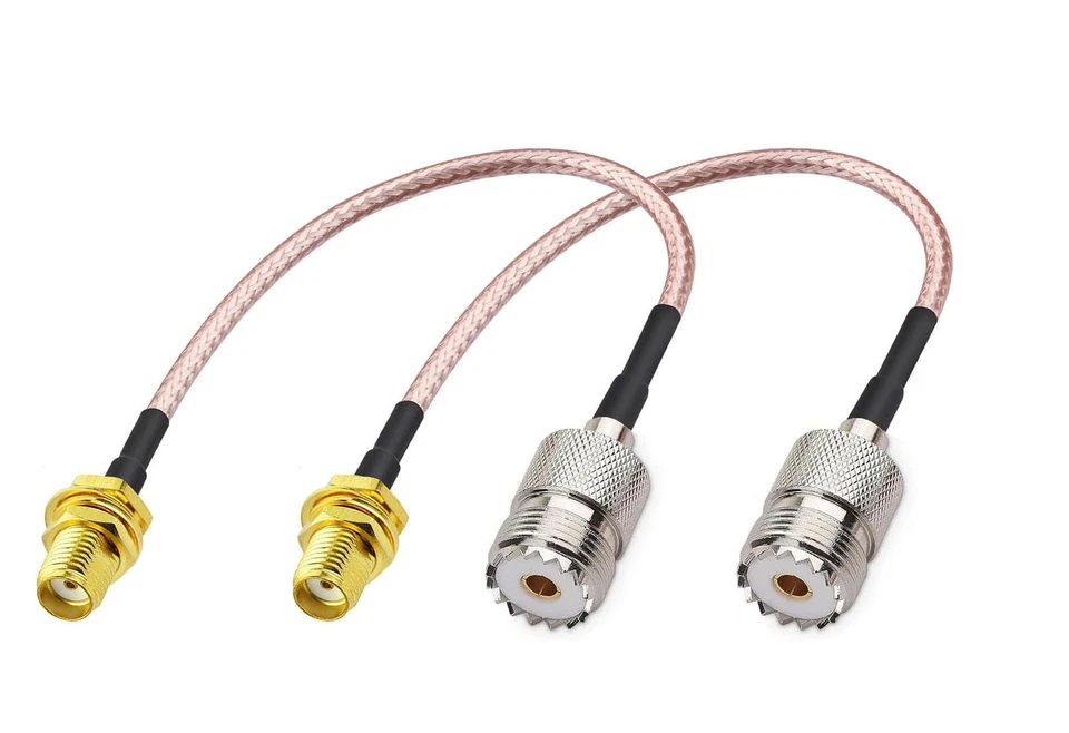 Handheld Antenna Cable Adapter for UHF Wouxun Baofeng - Image 1 of 4