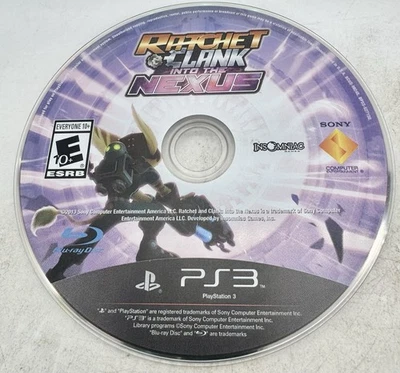 Ratchet & Clank: Into the Nexus (Sony PlayStation 3, 2013) Disc Only Tested - Image 1 of 2