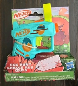 NEW Nerf Easter Egg Hunt Blaster + 2 Nerf Darts Hasbro Ages 8+  - Picture 1 of 9