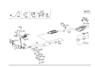 Sensor Lambda Original Mercedes-Benz 006-542-27-18 Foto 1 de 2