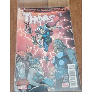 MARVEL BATTLEWORLD THORS THE MIGHTY THOR #1 CUSTOM EDITION PROMO VARIANT COVER - Bild 1 von 1