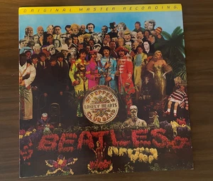 THE BEATLES SGT. PEPPER'S LONELY HEARTS CLUB BAND MFSL ORIGINAL MASTER RECORDING - Picture 1 of 9