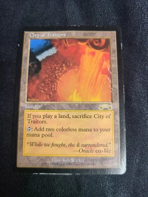 City of Traitors - Exodus, English, MTG Magic the Gathering Vintage - Image 1 of 3
