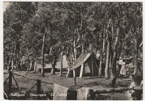 CARLOFORTE - CAMPEGGIO LA CALETTA - VIAGG. 1961 -24920- - Imagen 1 de 1