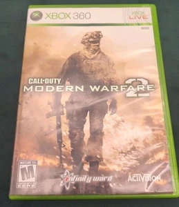 Xbox 360 Call Of Duty Modern Warfare 2 custodia e cover gioco di ricambio - Foto 1 di 3