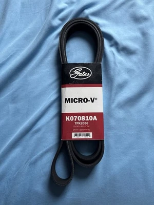 K070810A Gates Serpentine Belt Sedán para INFINITI EX35 FX35 M35 Nissan 350Z G35 Foto 1 de 2