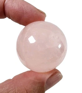 Rose Quartz Polished Sphere 37.9 grams. - Picture 1 of 1