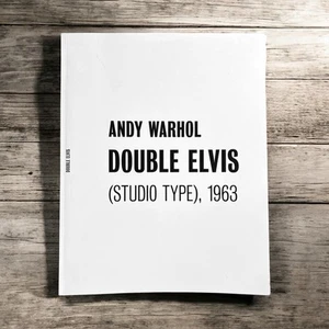 RARE Double Elvis (Studio Type), 1963 by Andy Warhol Halcyon Gallery Softcover - Picture 1 of 16
