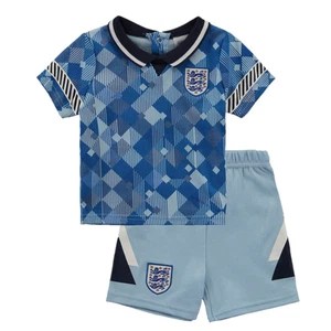 England Top & Short Set Baby Football 1990 Third Kit - New - Picture 1 of 1