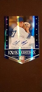 2012 Elite Extra Edition Signature Status Blue Card #64 Colin Rodgers Auto /50 