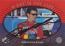 AUTOGRAPHED Jeff Gordon 1999 Upper Deck Road to the Cup Racing A DAY IN THE LIFE