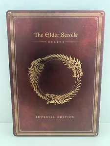 The Elder Scrolls Online Imperial Edition Steelbook PC Video Game 4 Disc GC - Picture 1 of 4