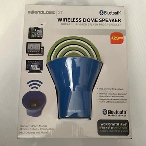Sound logic XT Wireless Dome Speaker Bluetooth iPhone iPad Mobile Phones Tablets - Picture 1 of 6