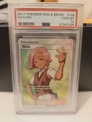 Pokémon Sun & Moon #146 Ilima PSA 10 - Image 1 of 3