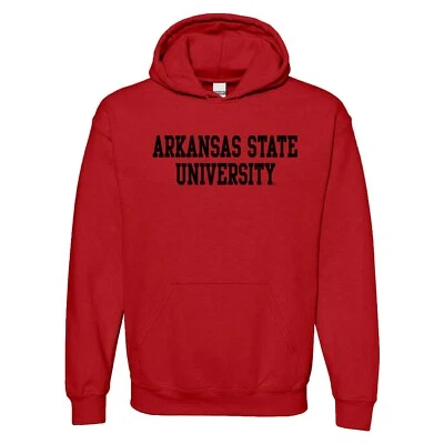 Arkansas State Red Wolves Basic Block Hoodie - Red - Image 1 of 4
