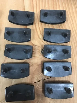 10 x SINGLE END BED SLAT PLASTIC CAP  53MM FOR 3'0 UP TO 6'0 BEDS FREE DELIVERY - Image 1 of 4