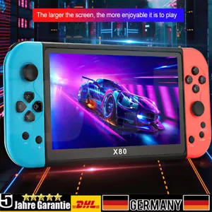 X80 Handheld Spielkonsole 20.000 Spiele 7" Video Game Consoles Spielkonsole Kids - Bild 1 von 13