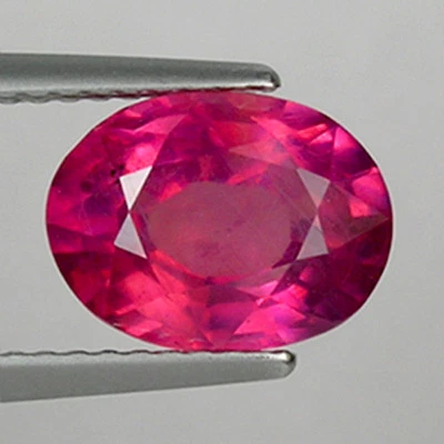 2.94 ct   WORLD CLASS LUSTROUS  PINKISH RED COLOR  NATURAL RUBY AFRICA  1666 RR - Image 1 of 2