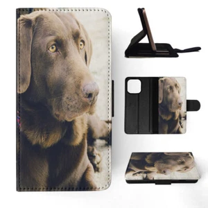 FLIP CASE FOR APPLE IPHONE|CUTE ADORABLE LABRADOR DOG #13 - Picture 1 of 193