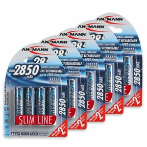 ANSMANN 2850 mAh AA High Capacity Rechargeable Batteries 20 Pack - Picture 1 of 1