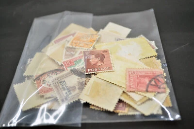 95 selos postais antigos vintage - alguns cancelados, outros não - LOTE #4 - Imagem 1 de 2