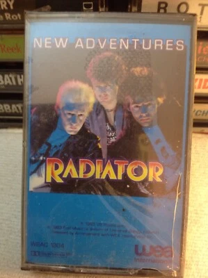 NEW ADVENTURES RADIATOR RARE NEW WAVE PUNK CASSETTE GRUPPO SPORTIVO NEW SEALED - Image 1 of 3