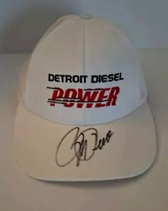 Detroit Diesel Power Roger Penske Signed Autographed White Hat Cap - Picture 1 of 6