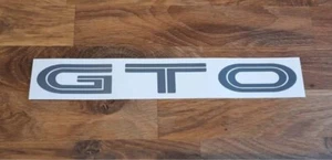 Mitsubishi GTO Rear Bumper Decal. Dark Grey Finish. - Picture 1 of 1