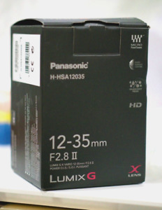 Panasonic Lumix G X Vario 12-35mm f/2.8 II (Mark 2) MFT Lens H-HSA12035