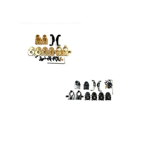 Full Brass Front / Rear Portal Housing Caster Blocks for 1/24 FMS FCX24 rc car - Picture 1 of 9