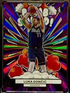 Luka Doncic 2023-24 Panini Donruss Bomb Squad Purple 34/99 #3 - Afbeelding 1 van 2