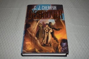 Destroyer by C.J. Cherryh (1st Edition/First Printing, signed x2,Michael Whelan) - Picture 1 of 10