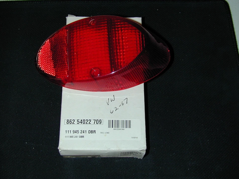 Lente de luz trasera EMPI VW Bug 1962-67 estilo rojo nueva Foto 1 de 1