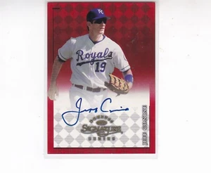 1998 Donruss Signature Signature Series Jeff Conine Autograph Kansas City Royals - Picture 1 of 1